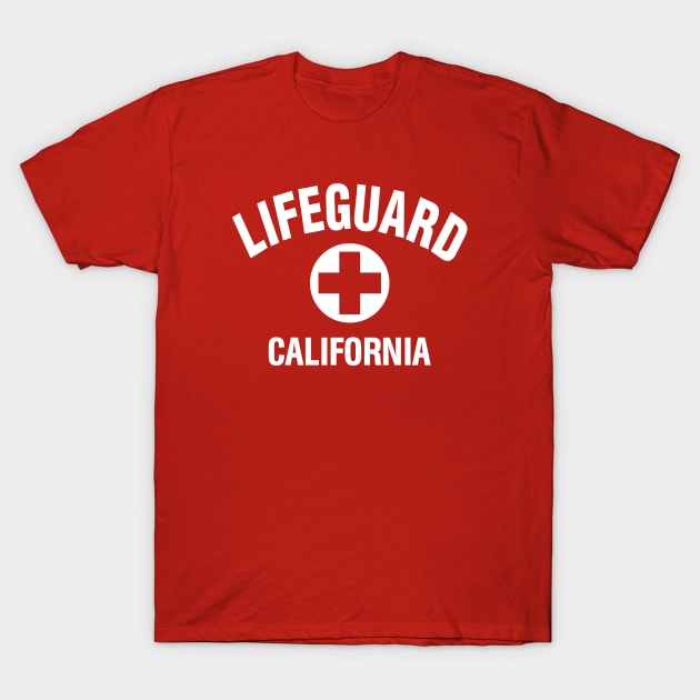 Lifeguard California T-Shirt by parashop